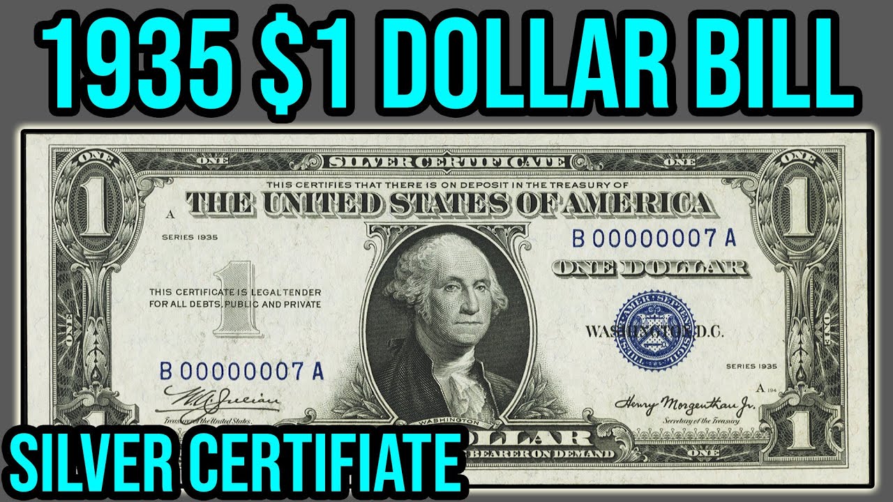 One Dollar Silver Certificate Series 1935 E Value  7petals.in