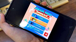 I played Mega Man Maker on my phone.
