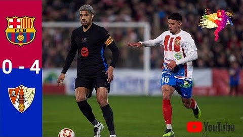 BARBASTRO VS BARCELONA 0-4 | HIGHLIGHTS - ANALYSIS