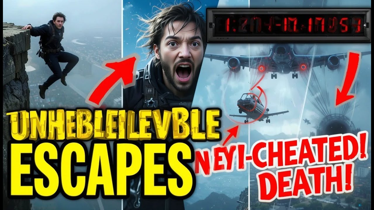 Unbelievable Escapes Real Life Stories of People Who Cheated Death!Fun