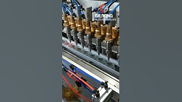 8 nozzles automatic plastic bottle jar honey liquid filling machine jar filling line