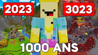 J'ai survécu 1000 Ans sur Minecraft (Incroyable)