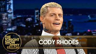 Cody Rhodes Attended Comic-Con Dressed as His Street Fighter Movie Character | The Tonight Show