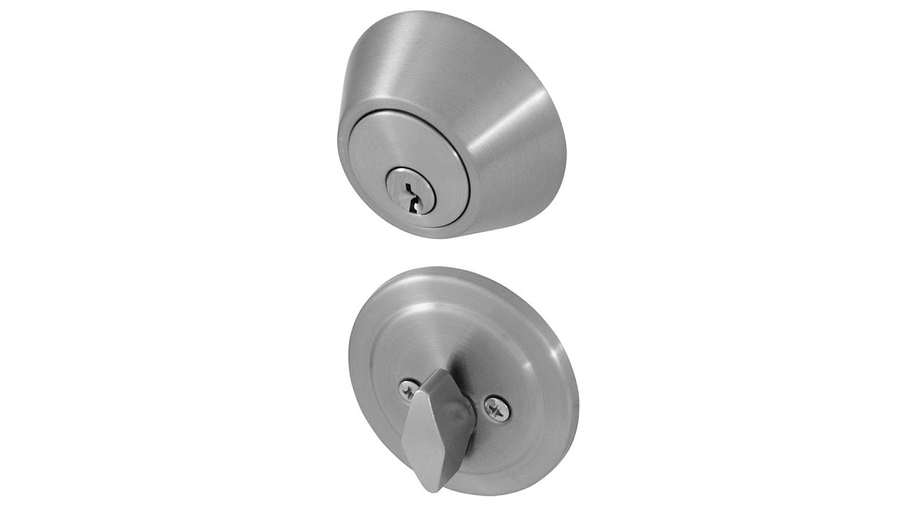 Honeywell Satin Nickel Single-Cylinder Deadbolt 1-Cylinder Electronic