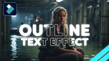 Trendy Outlined Text Animation On Filmora 12