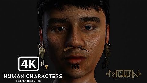Human Scan Characters [Unreal Engine 5 Preview]