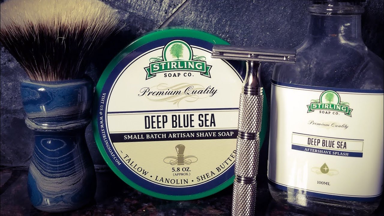 Stirling Soap Deep Blue Sea Review YouTube