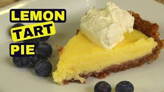 How To Make Lemon Tart Pie | Gluten Free