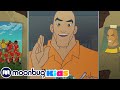 Supa strikas  s01 e08  big bo lockdown  football cartoon  moonbug kids  superheroes