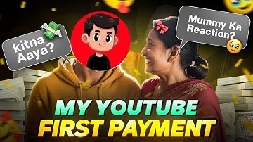 Finally Got My First YouTube Payment 😭 | The Moment I’ll Never Forget