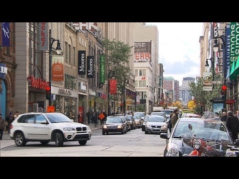 Βίντεο: Οδός Sainte-Catherine στο Μόντρεαλ