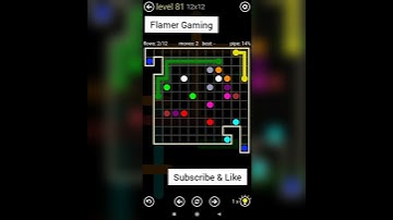 Flow Free || Worm Pack || 12x12 || Level 81 To 90 Gameplay