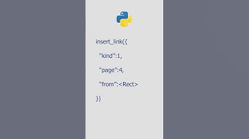 How to Create Links in a PDF Using Python and PyMuPDF  #coding #automatewithpython #pdfediting