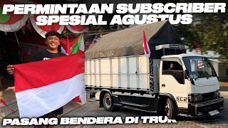 PUTTING AN INDONESIAN FLAG ON THE SC 02 TRUCK