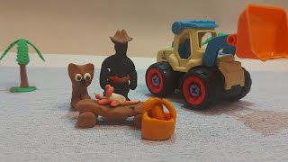 Farmer's lunch/ Village lunch /The cunning mouse/ Tractor / Children's animation/ Kids video