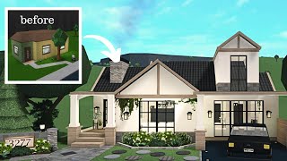 RENOVATING THE BLOXBURG STARTER HOUSE but ITS REALISTIC