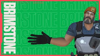 VALORANT Brimstone Default Dance - Green Screen