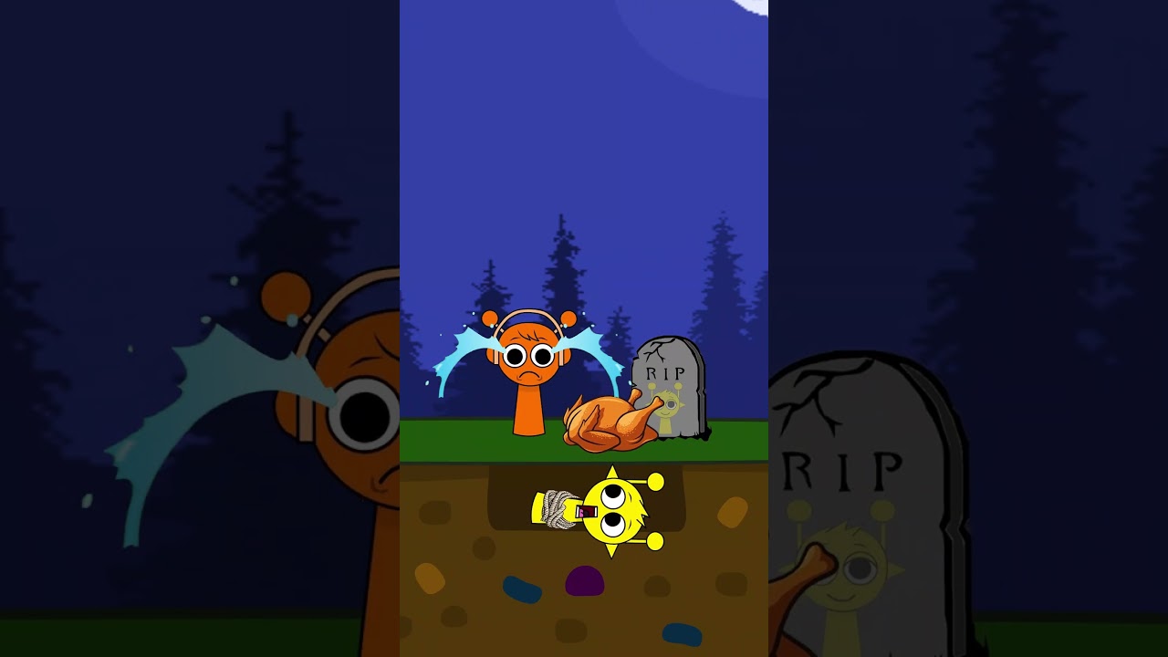 Sprunki Are Saving Friends!  