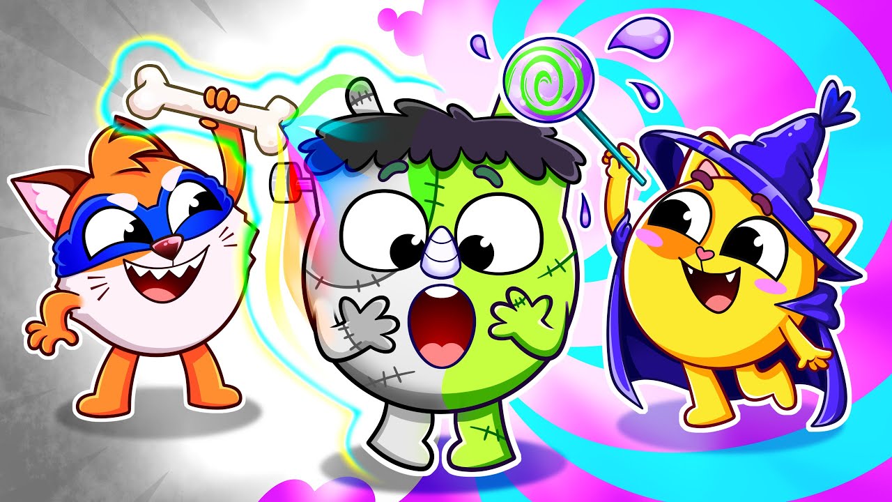 Baby Monsters Lost Their Colors Song | Funny Kids Songs And Nursery ...