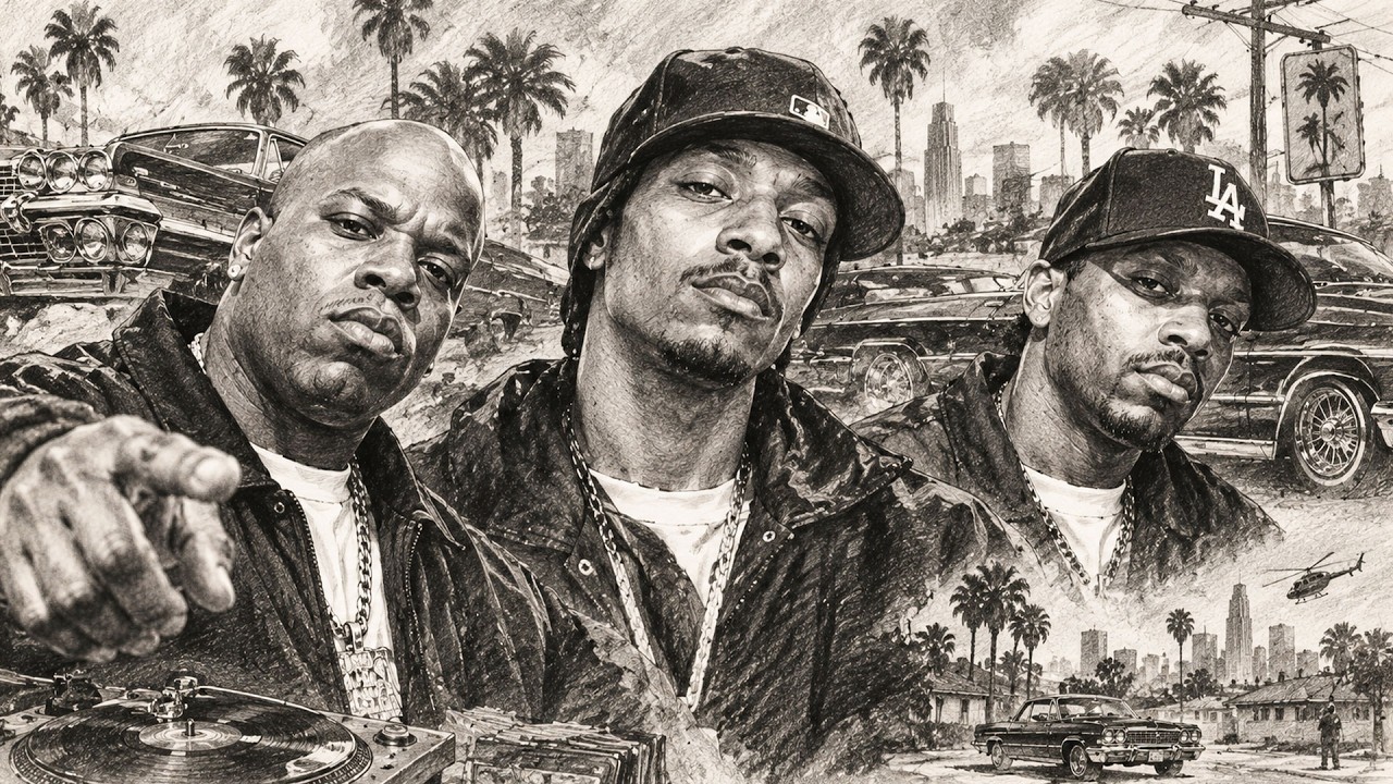 Smooth West Coast G-Funk & Player Rap Classics 1990–2006
