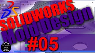 05 Undercut Analysis ( SOLIDWORKS Mold Design Tutorial )