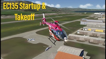 Aerofly FS 2023 - EC135 Startup & Takeoff