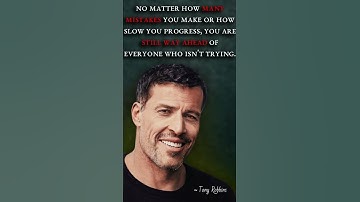 Tony Robbins Mistakes Quote! #shorts