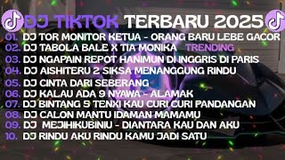 Download lagu DJ TIKTOK TERBARU 2025 || DJ TOR MONITOR KETUA ORANG BARU LEBE GACOR 🎵 DJ CINTA DARI SEBERANG 🎵❗❗