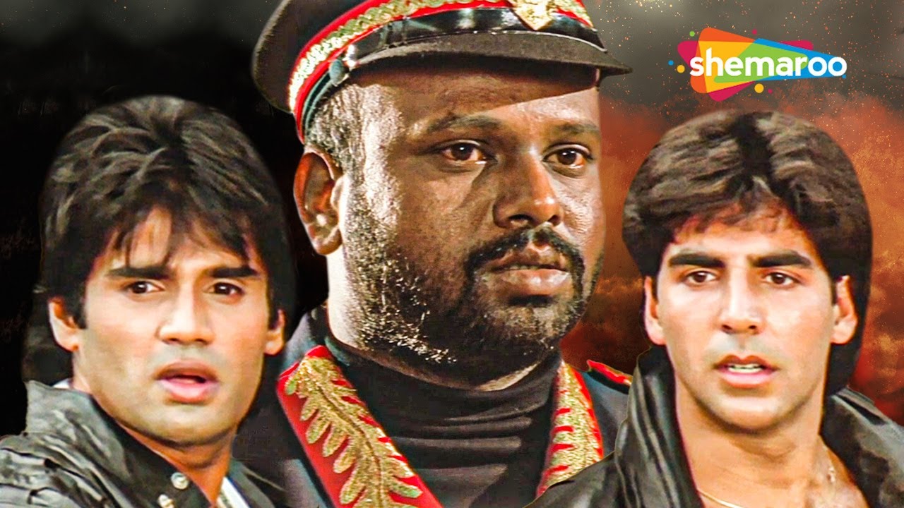 खिलाडी अक्षय कुमारऔर सुनील शेट्टी ने किया आतंकवादियों का ख़ात्मा - AKSHAY SUNIL - Waqt Hamara Hai