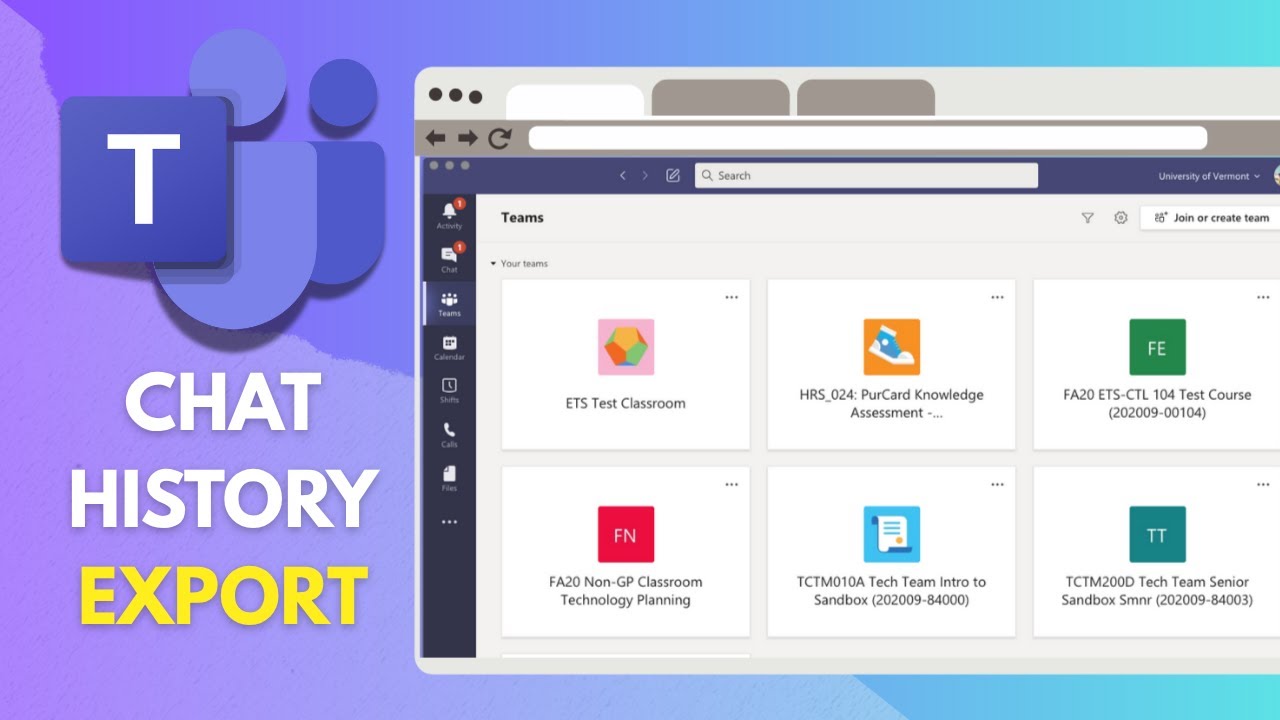 How to Export Microsoft Teams Chat History (StepbyStep) YouTube