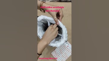 Macrame Sling Bag | Macrame Your Way To A Sling Bag In Minutes! #shorts #shortsfeed #macrame