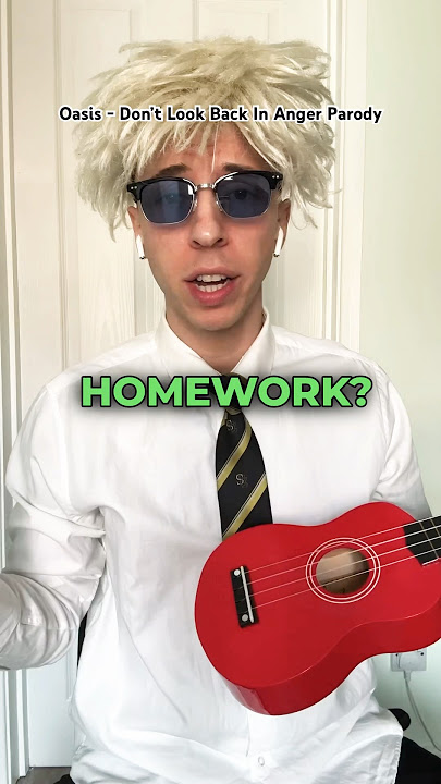 Which song shall I parody next? 🎵 Oasis - Don’t Look Back In Anger Parody
