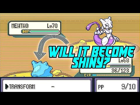 LIVE Shiny Ditto after 19,518 REs in FireRed [Repel Trick] 