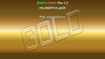 [Cod4 DeathRun] Speed Run Of Gold