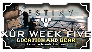 Destiny Exotic vendor Xûr Agent of The Nine week 5