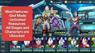 Ultraman Legend Of Heroes Mod APK 2025 with Mod Features  screenshot 2