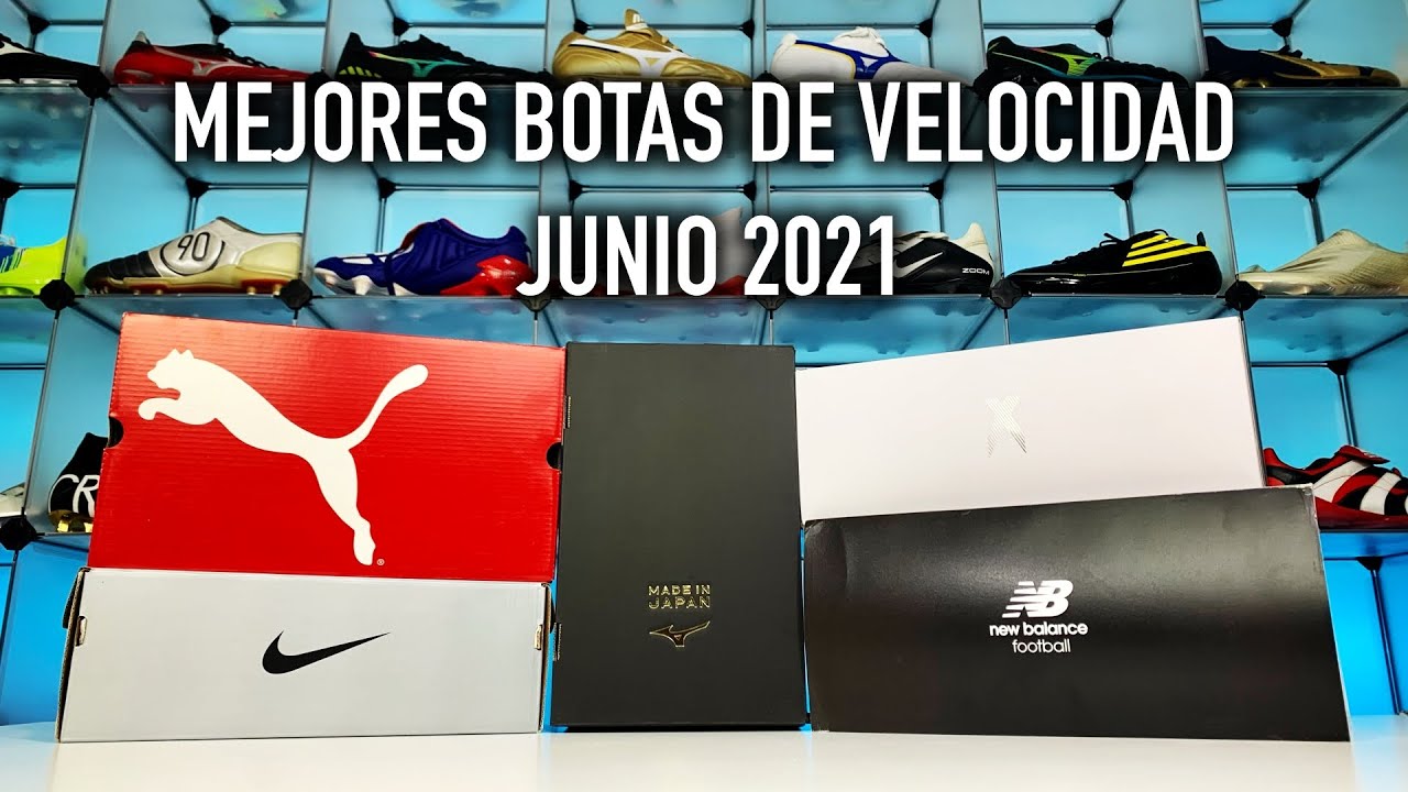 MEJORES ZAPATOS PARA FUTBOLISTAS RAPIDOS | JUNIO 2021 | - YouTube