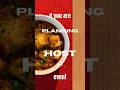 If you're planning to host an event, try the NinjaBuffet now!