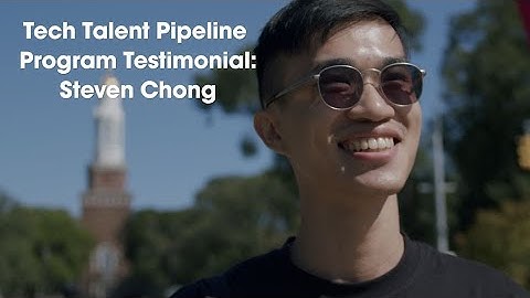 Tech Talent Pipeline Program Testimonial: Steven Chong (American Express)