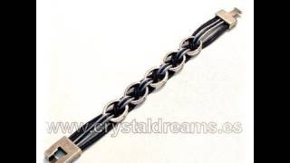 Beading Ideas - Leather cord Bracelet