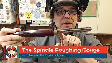 Woodturning - Using the Spindle Roughing Gouge
