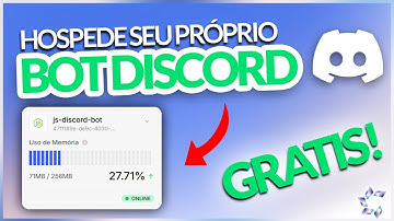Como HOSPEDAR seu BOT de DISCORD gratis!