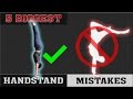 5 Biggest Handstand Mistakes | Perfect Your Handstand!