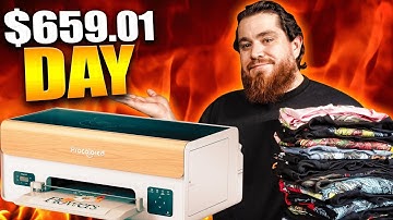 This Is the BEST DTF Printer to Start Your Home Business in 2025 - Procolored P13 DTF Printer