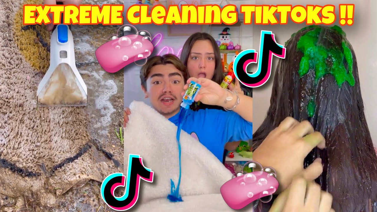 EXTREME Satisfying Cleaning TikTok Videos *carpet cleaning compilation ...