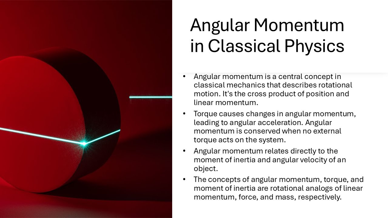 Angular Momentum in Classical Physics (Notes included) - YouTube