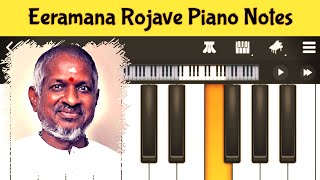 Vignette de la vidéo "Eeramana Rojave | Ilayaraja | Piano Tutorial"