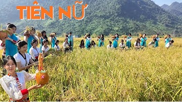 Hàng 100 em gái Thái xinh đẹp như Nàng Tiên, Lễ hội Kin Lẩu Khẩu Mẩu, Phong Thổ