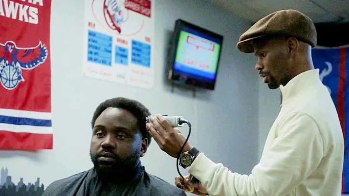 annoying barber scene (ATLANTA) s2ep5