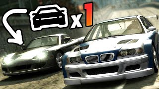 Only Stock Cars and NO Upgrades with 1 Life each! NFS MW Permadeath Nuzlocke Challenge